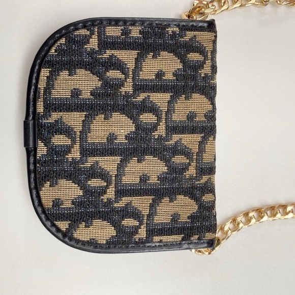 Vintage authentic Christian Dior Coin purse with chain - Picture 2 of 6